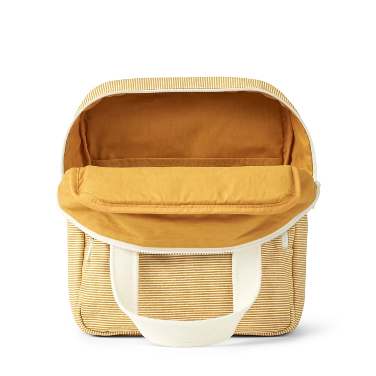 Liewood Kinder-Rucksack Elsa „Yellow Mellow/ Creme de la creme“, Bio-Baumwolle, 30x24x12cm