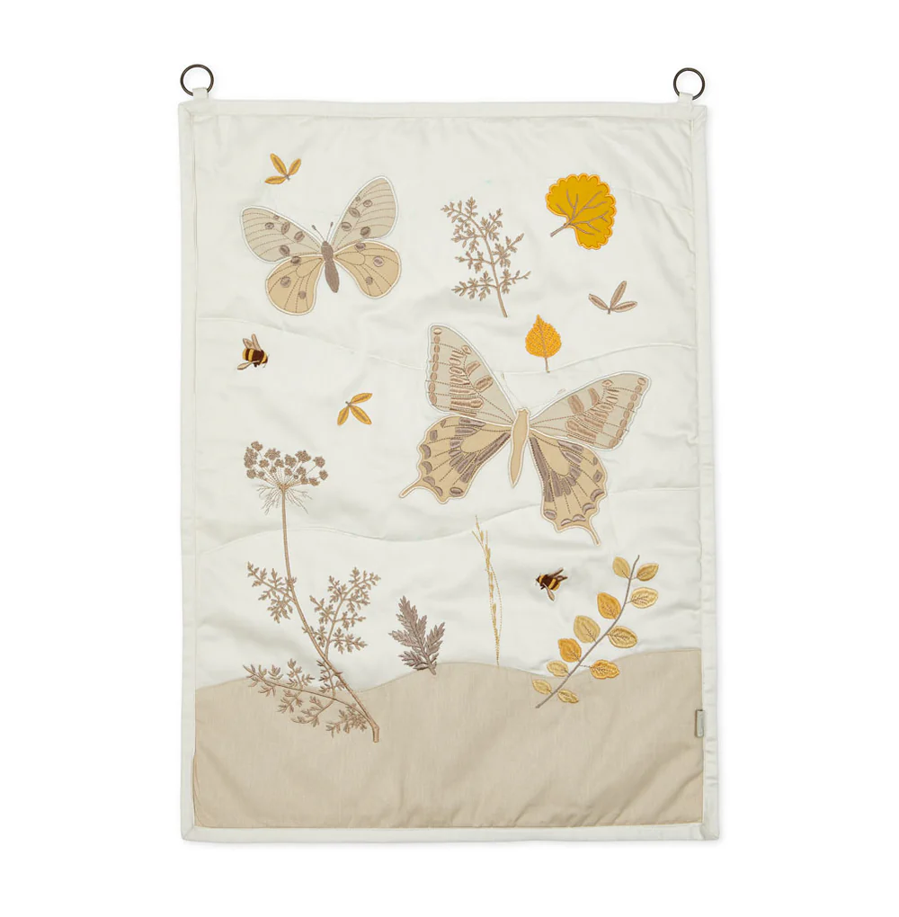 Cam Cam Wandteppich „Butterflies“ OCS, 70x50cm