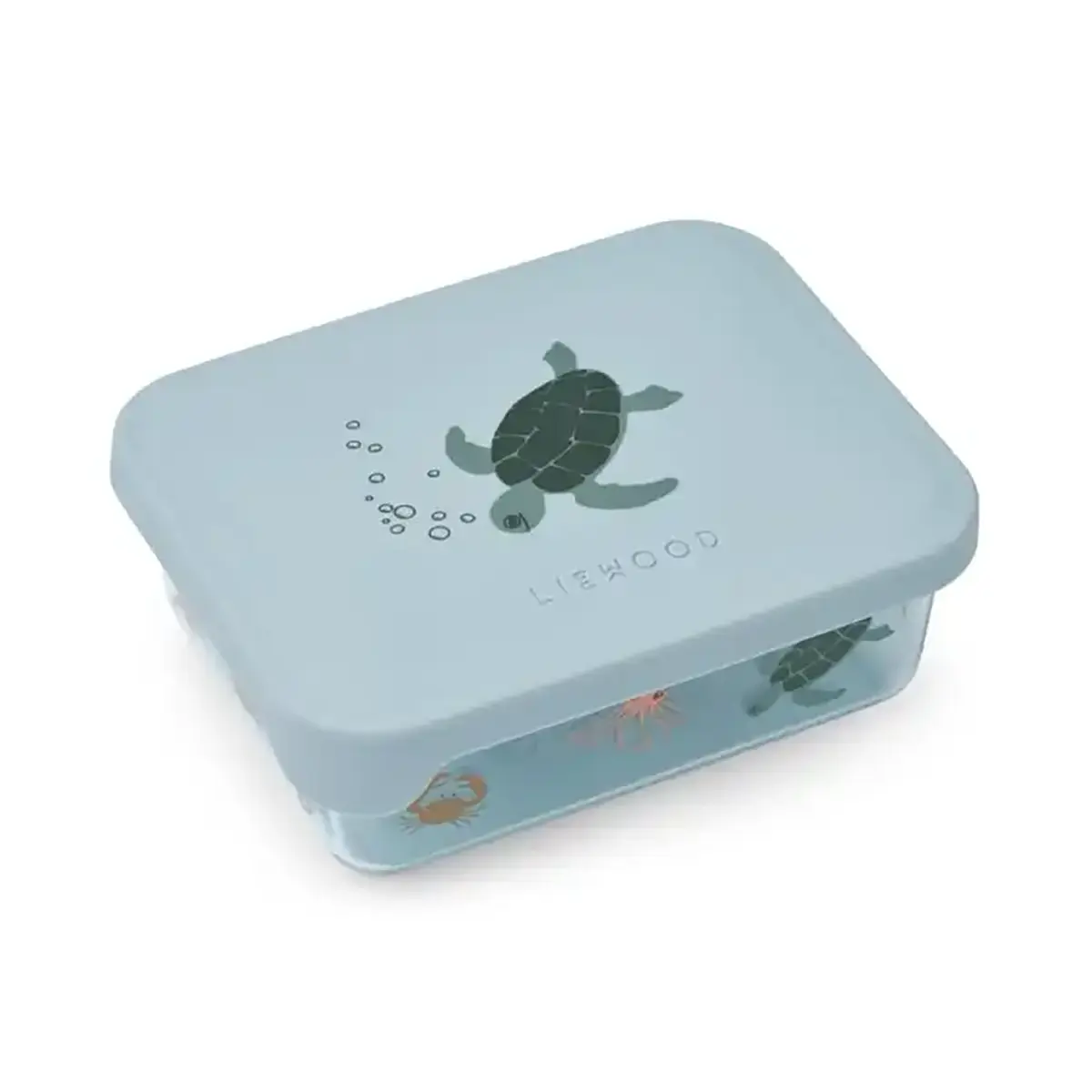 Liewood Ako Snackbox „Sea creature / Sandy“ aus Tritan