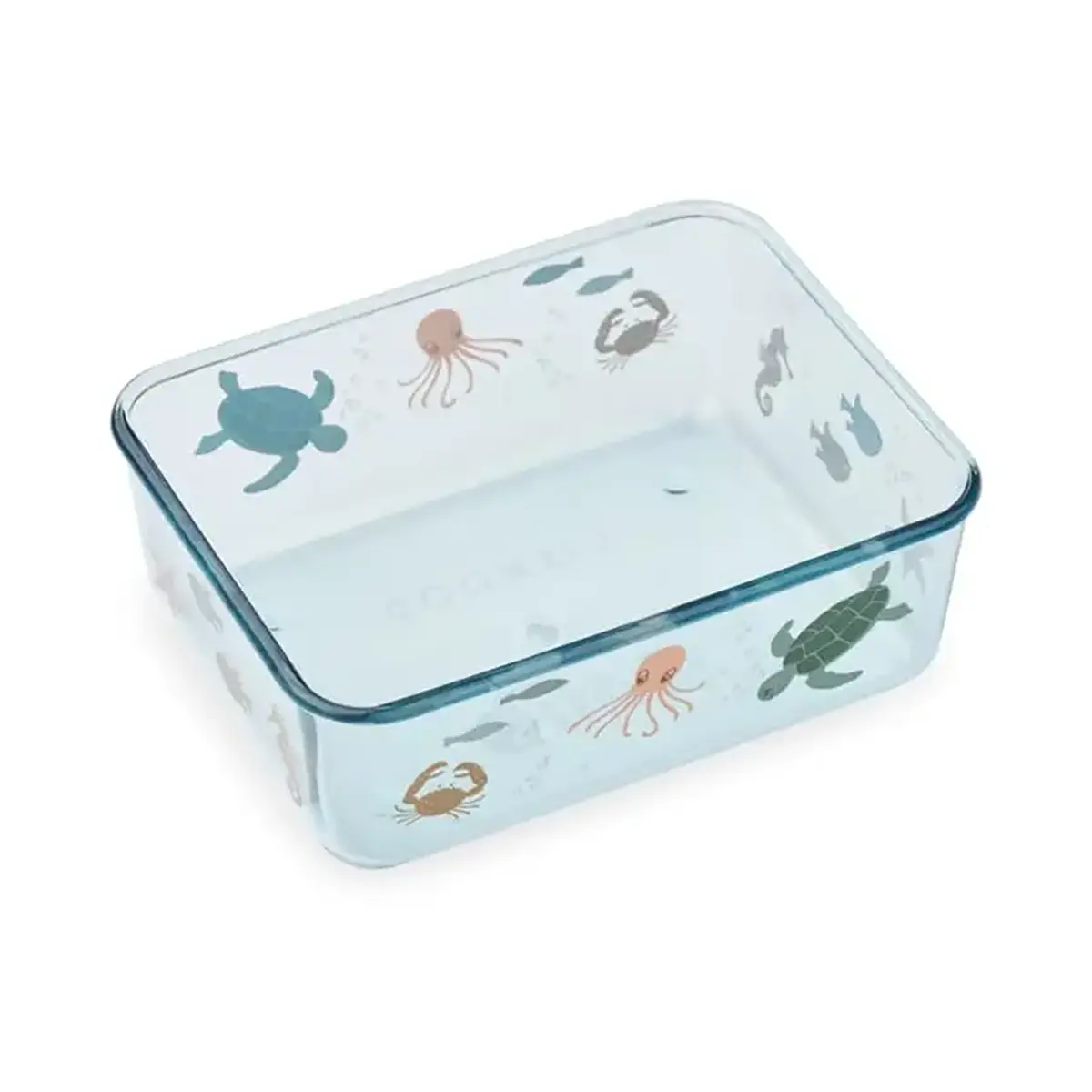 Liewood Ako Snackbox „Sea creature / Sandy“ aus Tritan