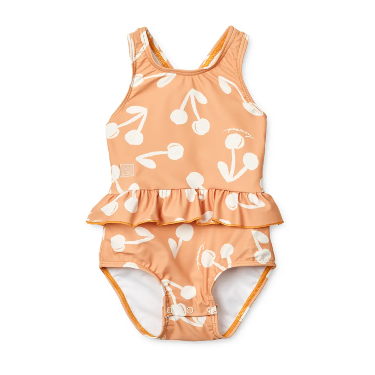 Liewood Amina Baby-Badeanzug „Cherry blossom / Light apricot“