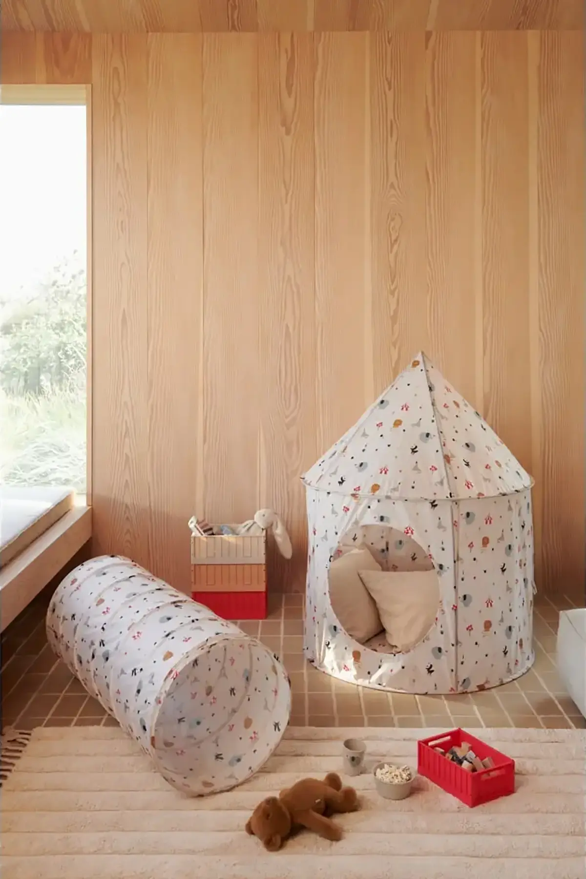 Liewood Pop-Up-Spielzelt Oaks „Peach / Sea shell“, 135x105cm