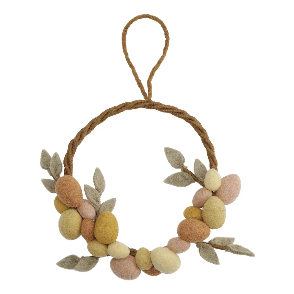 Gry & Sif Osterkranz „Gelber Ostereier“ ø25cm