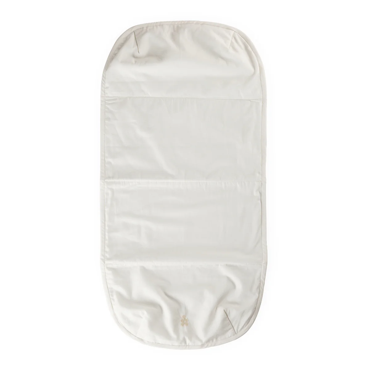 Sebra Bettnässe-Bezug für 3-in-1 Baby Nestchen, „Moonlight beige“ Bio-Baumwolle, 74x35cm