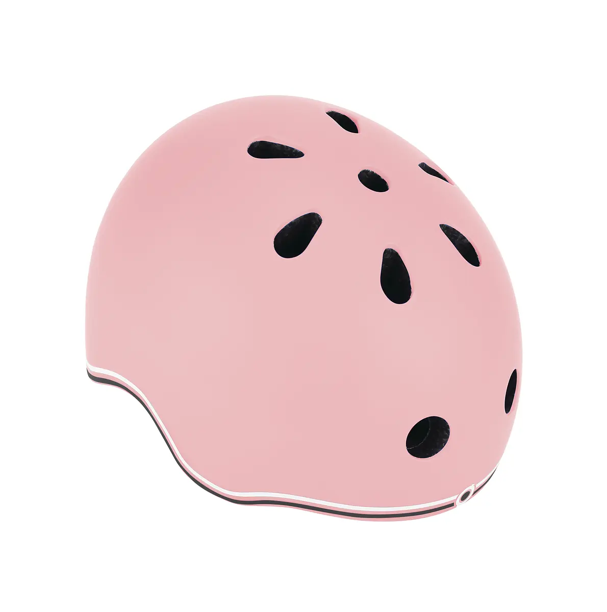 Globber Kinderhelm GO-UP Lights, pastellrosa, Gr. XS/S, 47-51 cm, mit Rücklicht