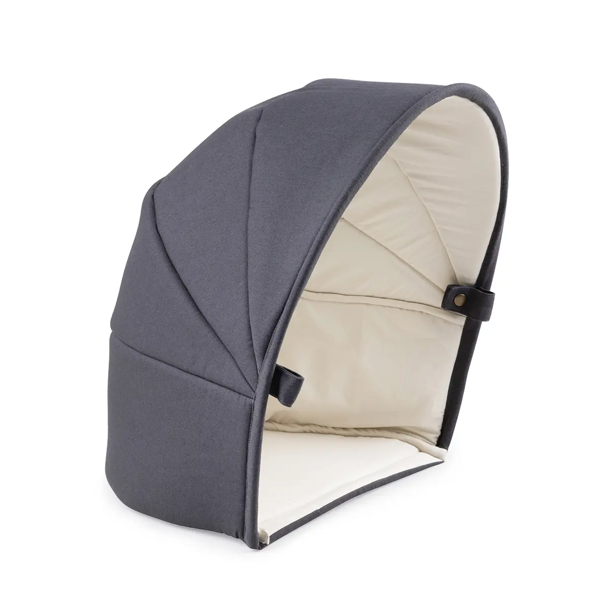 Sebra Verdeck für 3-in-1 Baby Nestchen „Blue olive“