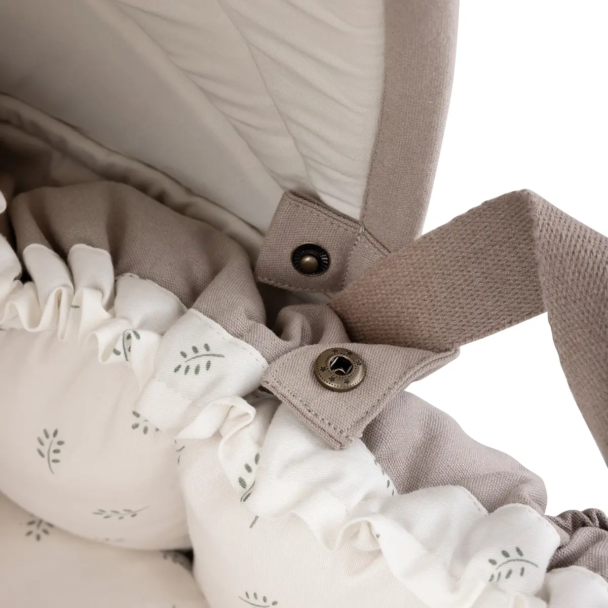 Sebra Verdeck für 3-in-1 Baby Nestchen „Jetty beige“
