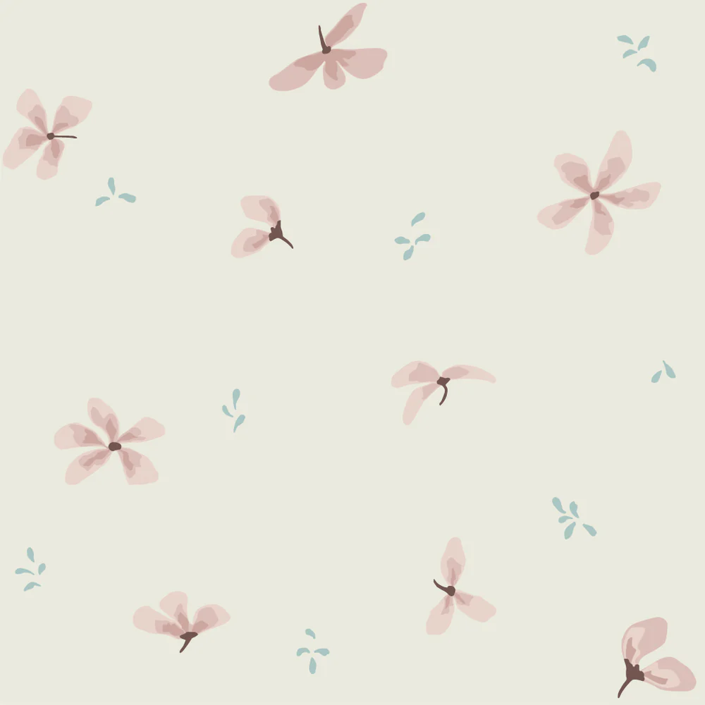 Cam Cam Bettwäsche „Windflower Creme“