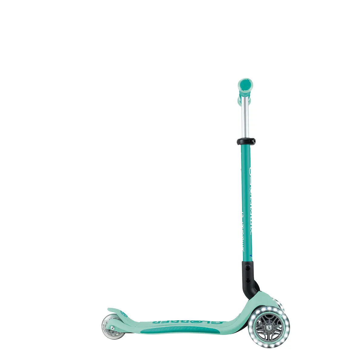Globber 3-in-1 Roller Go-Up Deluxe Lights 360 Grad mit Leuchtrollen – Mint, Hinterradlenkung, 15M-9J – Bild 13