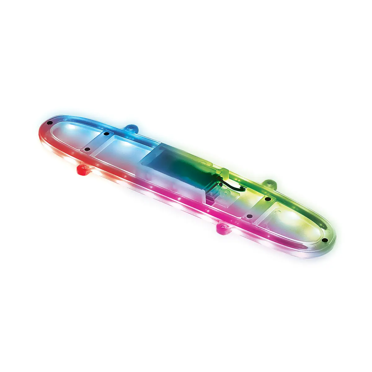 Globber Roller Ultimum Lights mit Leuchtmodul – Grau, 12 Licht-Programme, 5-99 Jahre, bis 100kg