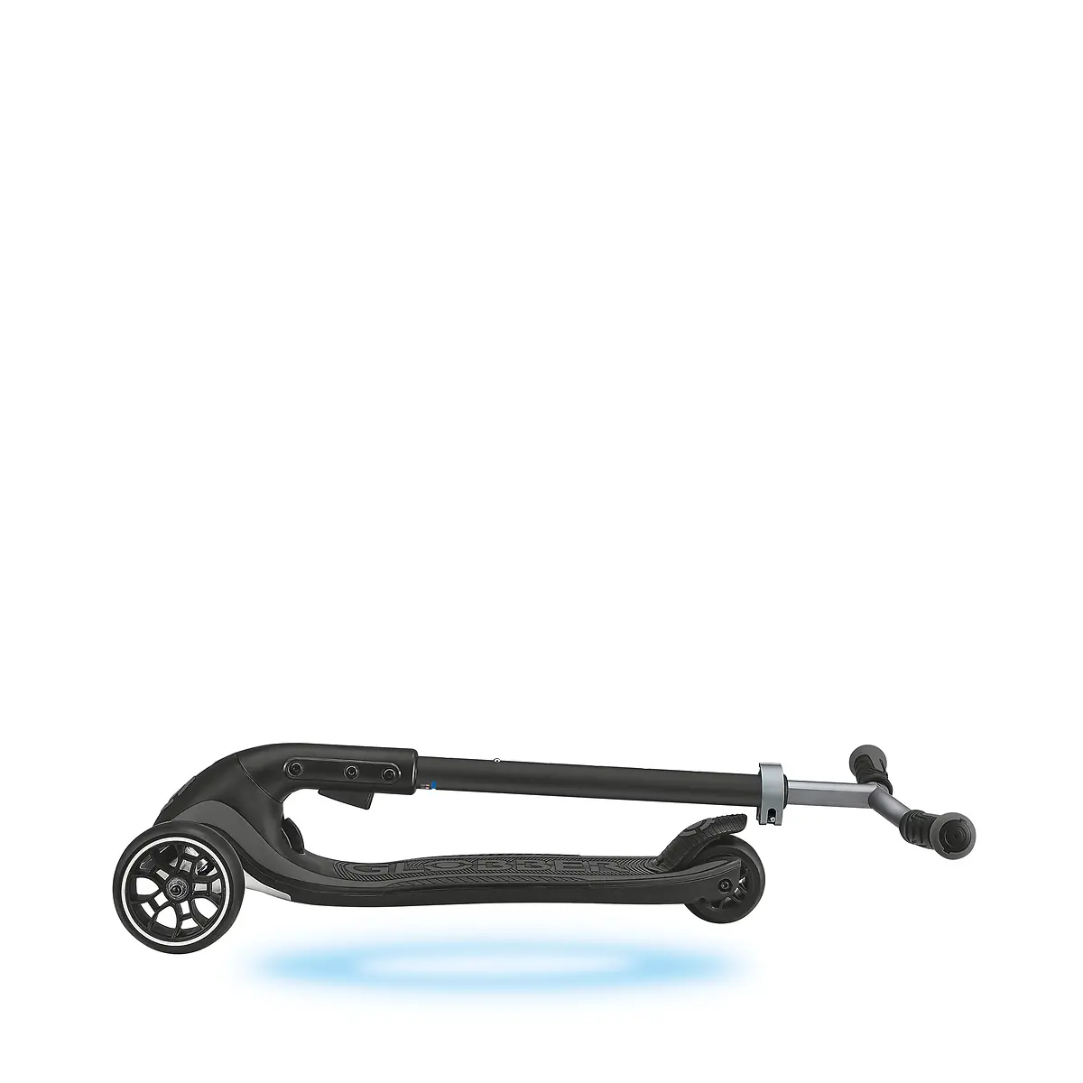 Globber Roller Ultimum Lights mit Leuchtmodul – Grau, 12 Licht-Programme, 5-99 Jahre, bis 100kg
