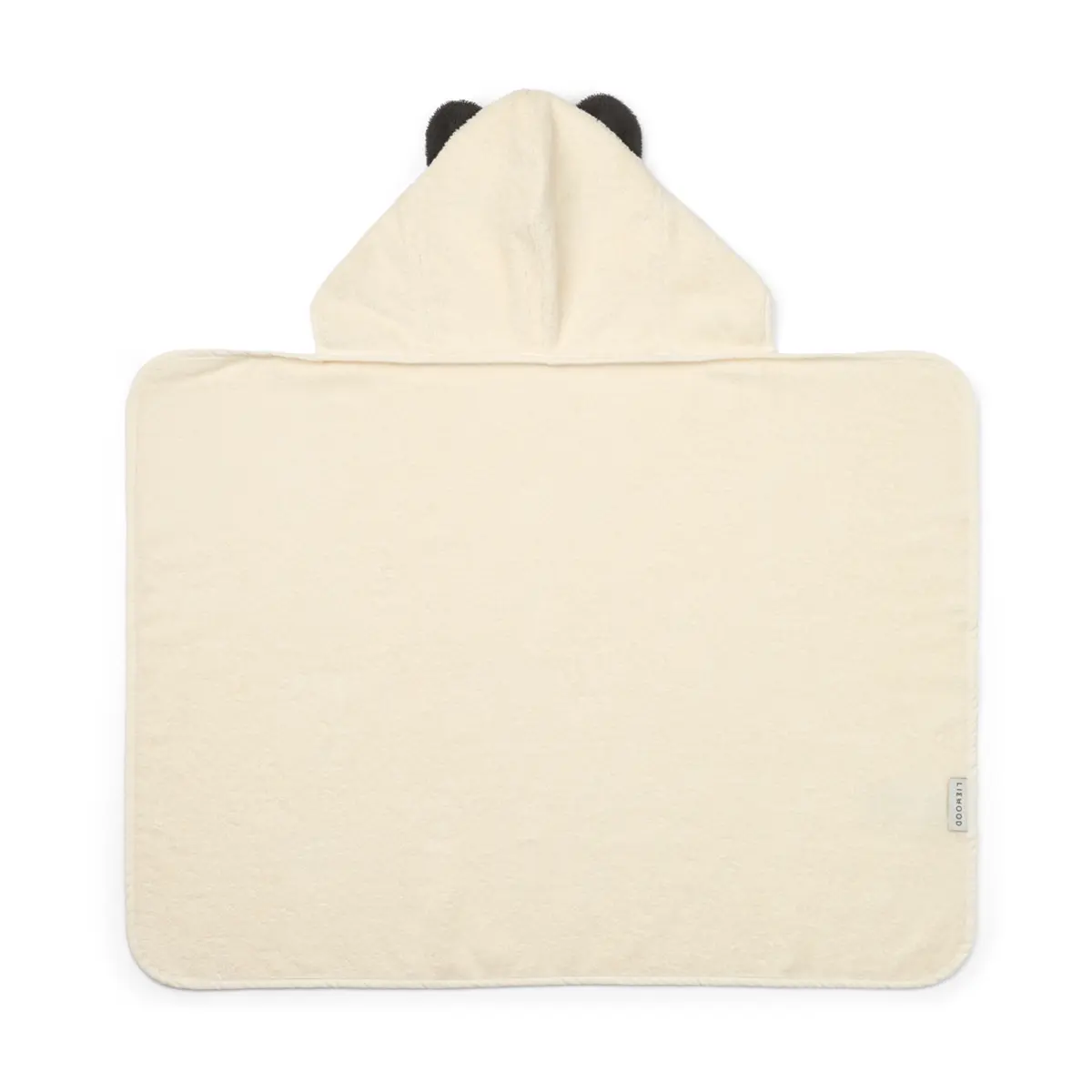 Liewood Baby-Kapuzenhandtuch Vilas „Creme de la creme“