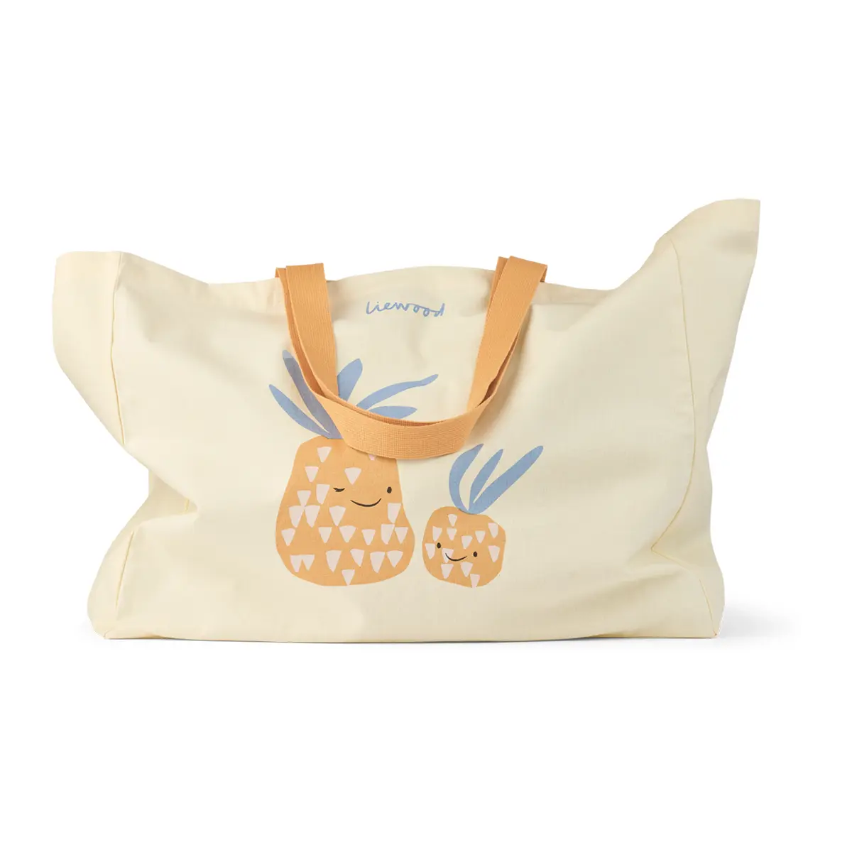 Liewood Einkaufstasche „Pineapple / Bright yellow“, XL