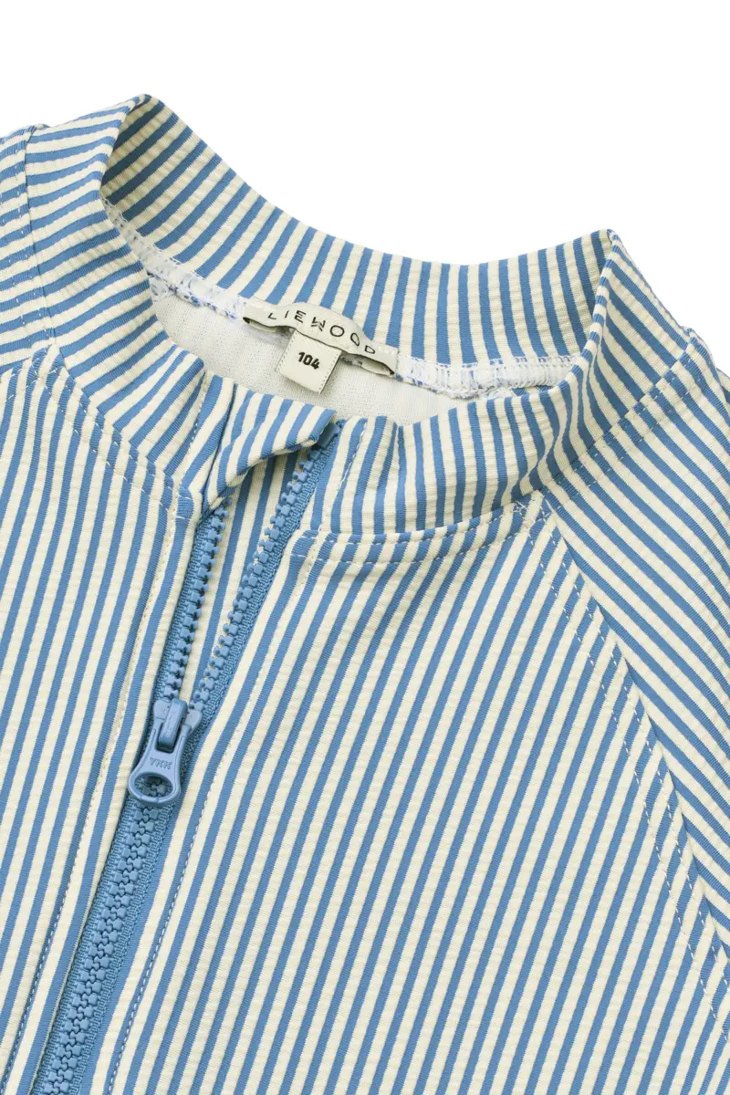 Liewood Max Schwimm-Jumpsuit „Riverside / Creme de la creme“