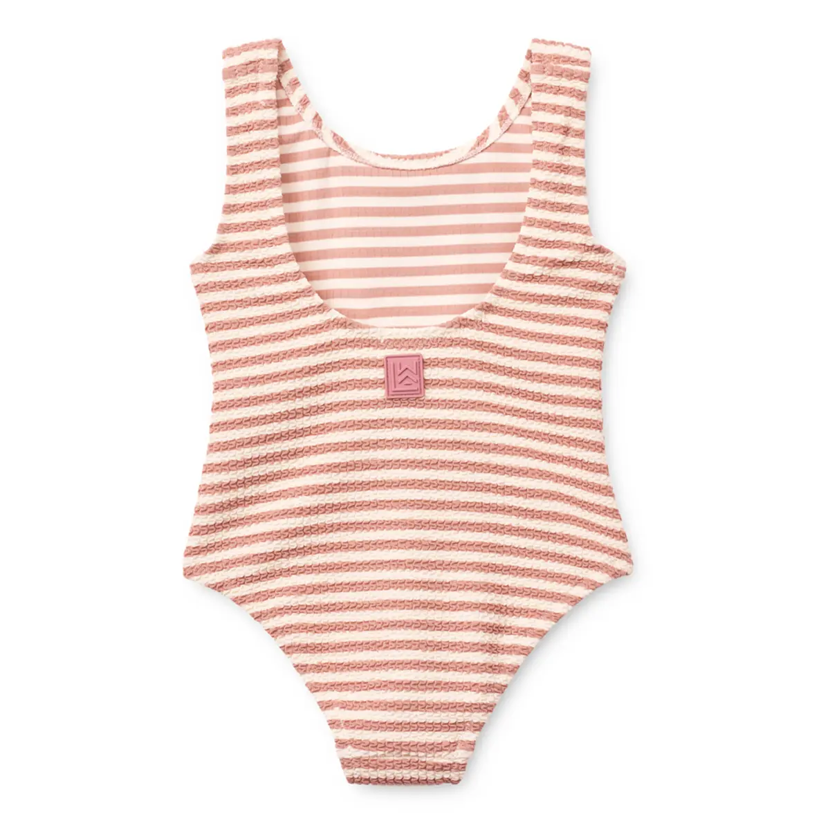 Liewood Kinder-Badeanzug Bianco „Coral blush / Creme de la creme“