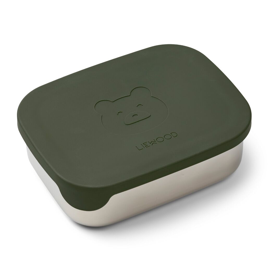 Liewood Arthur Lunchbox „Mr. Bear hunter green“