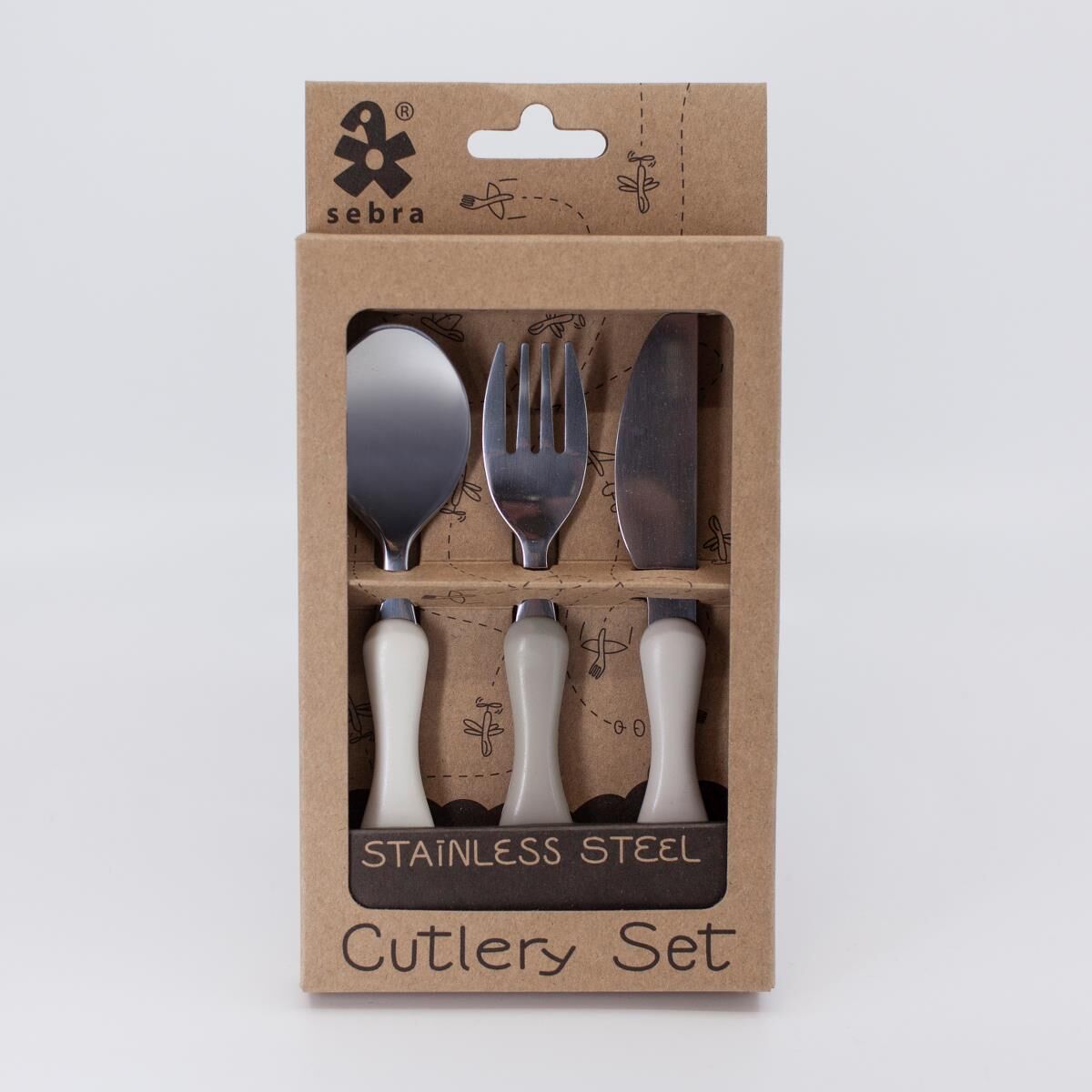 DELISTED Sebra Besteck-Set „Moonlight Beige“ – Bild 2