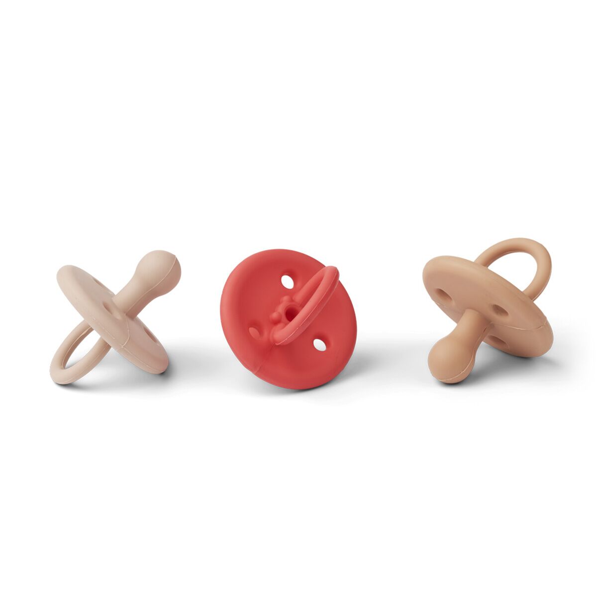Liewood Paula Silikon-Schnuller „Apple red multi mix“