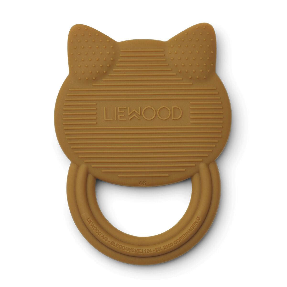 Liewood Gemma Beißring Cat „golden caramel“, Silikon 02