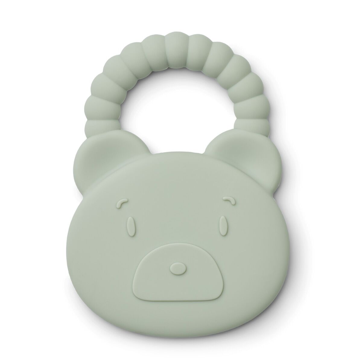 Liewood Gemma Beißring Mr Bear „dusty mint“, Silikon 01