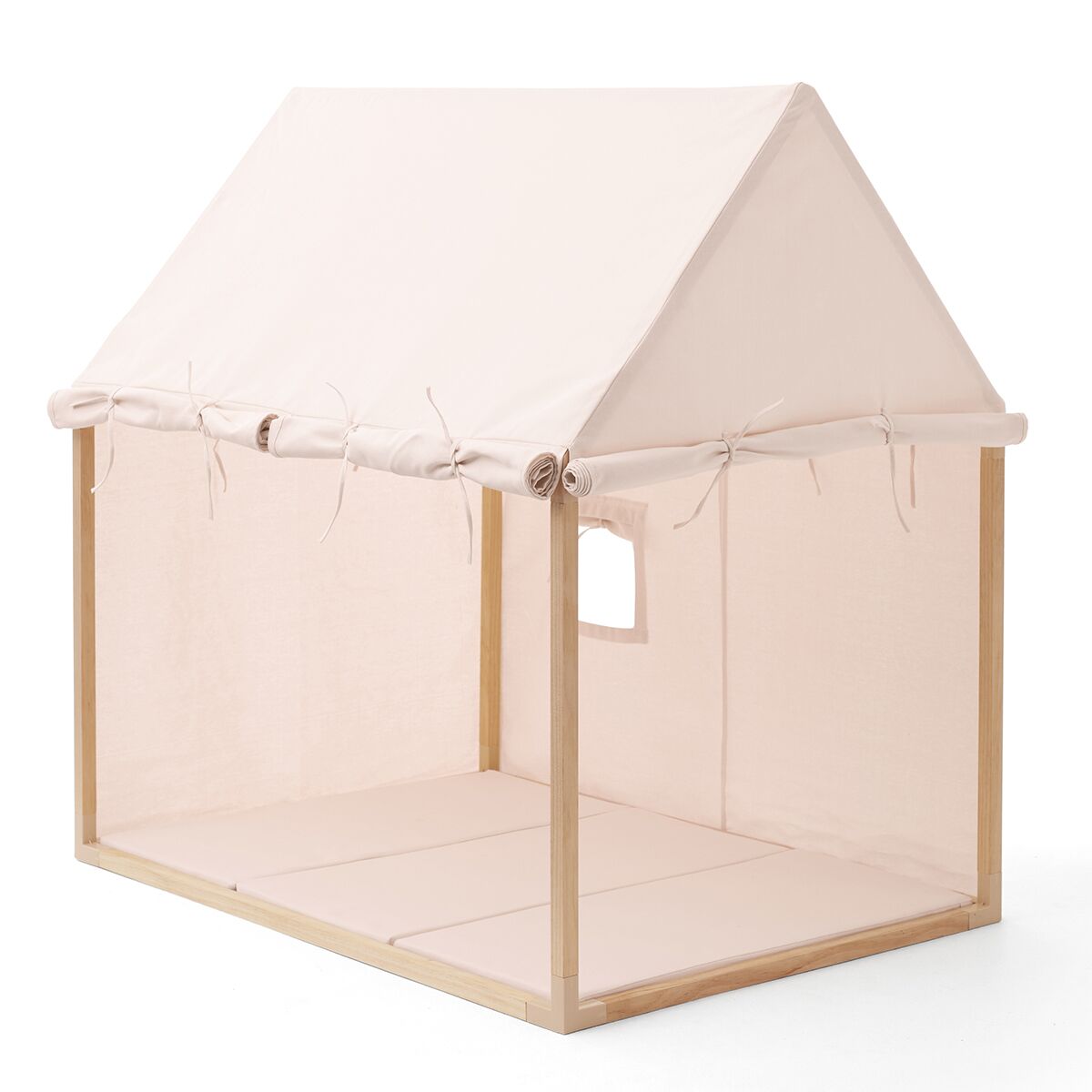 DELISTED Kids Concept Spielmatte für Hauszelt „hellrosa“, faltbar, 105x75x5cm – Bild 2