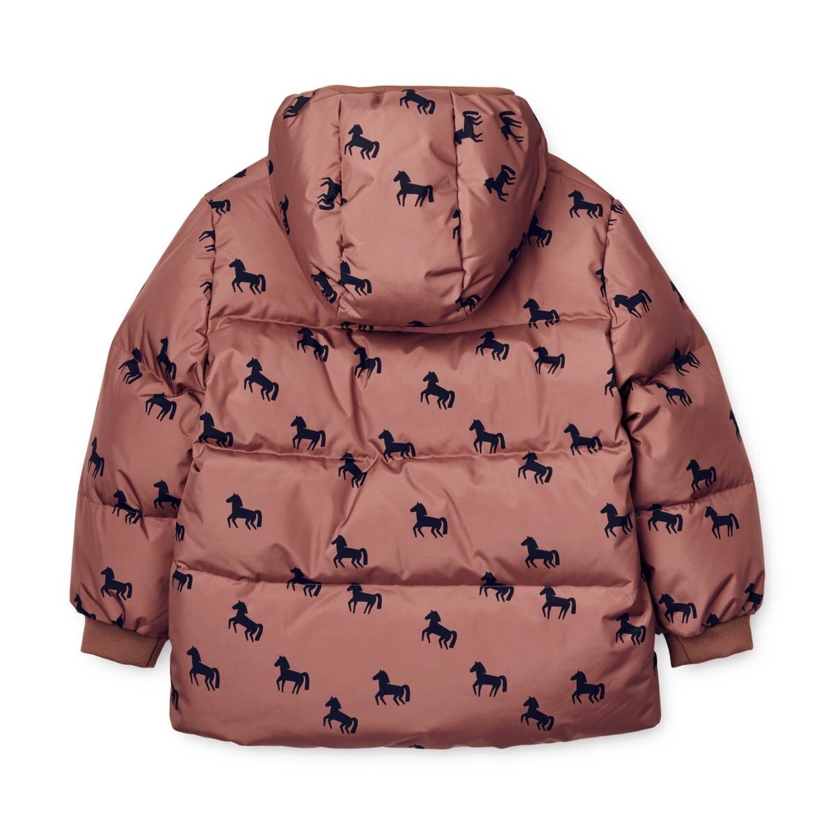 Liewood Palle Daunenjacke für Kinder „Horses / Dark rosetta“, Gr. 80-92, 128 – Bild 2
