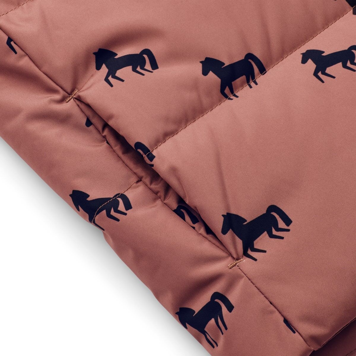 Liewood Palle Daunenjacke für Kinder „Horses / Dark rosetta“, Gr. 80-92, 128 – Bild 5