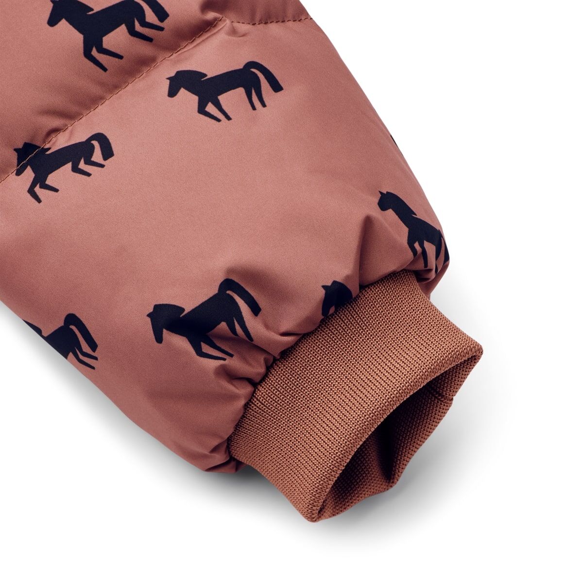 Liewood Palle Daunenjacke für Kinder „Horses / Dark rosetta“, Gr. 80-92, 128 – Bild 6