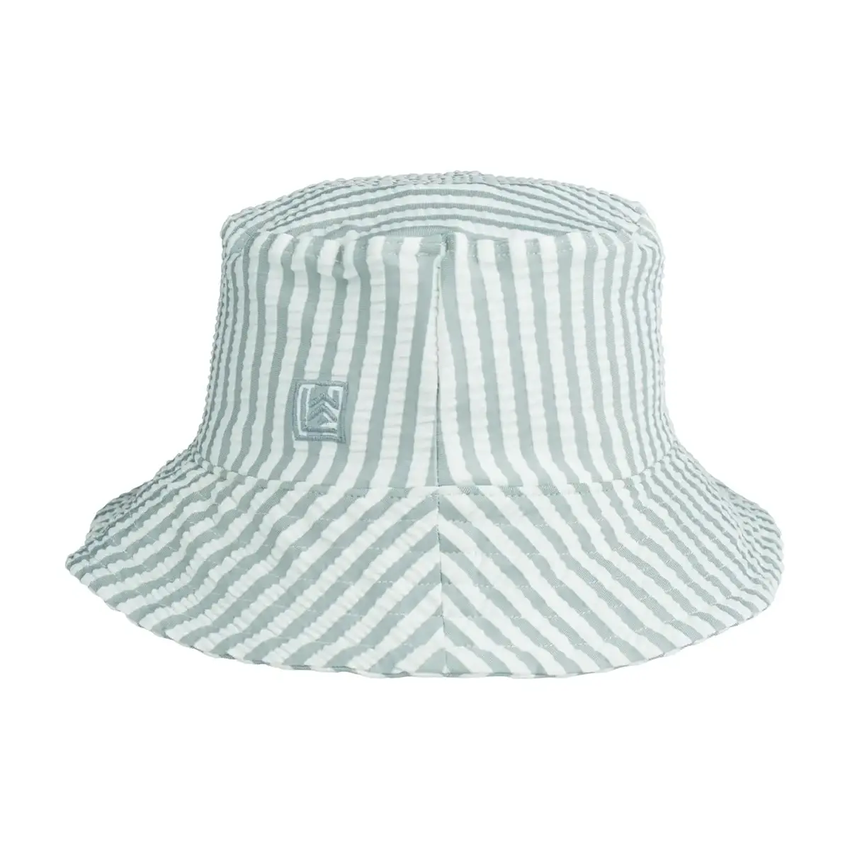 Liewood Matty Sonnenhut „Sea blue/white“, Seersucker