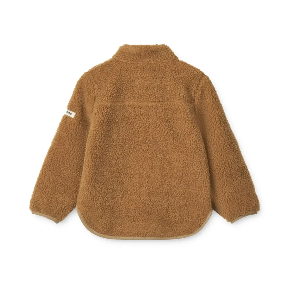Liewood Nolan Sherpa Jacke für Kinder „Golden caramel oat mix“, Gr. 80-92, 104-140 – Bild 2