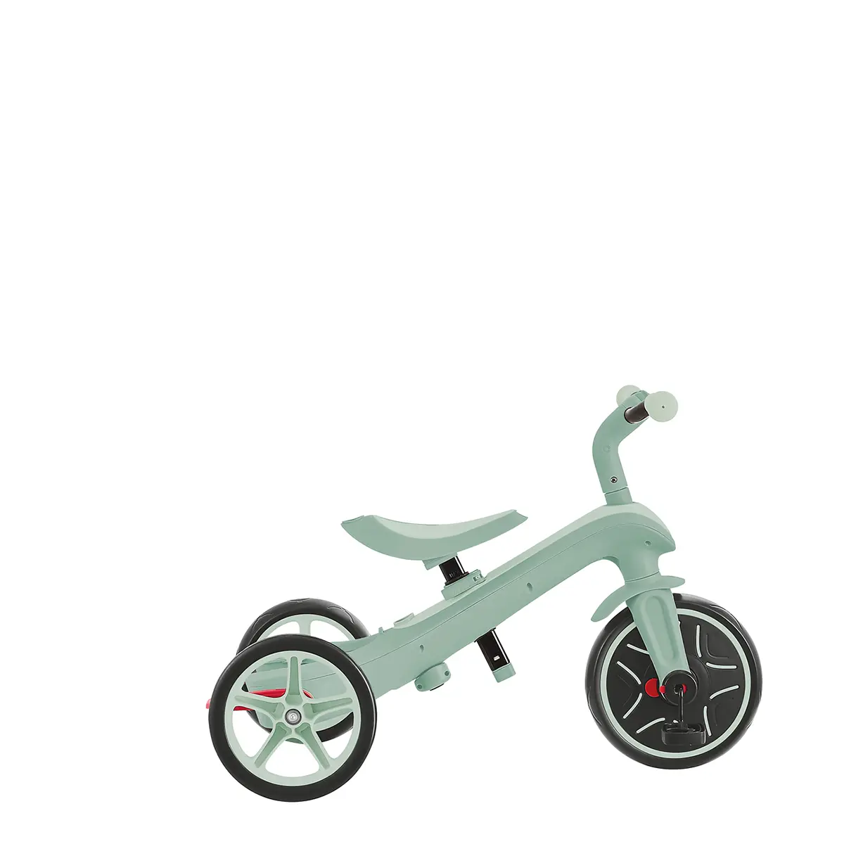 Globber Trike Explorer 4in1, ECO, pistazie, 10M-5J, mitwachsendes Dreirad
