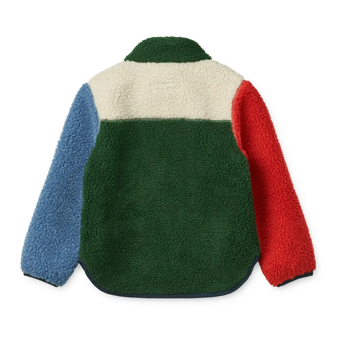 Liewood Fleecejacke Noam „Garden green / Multi mix“