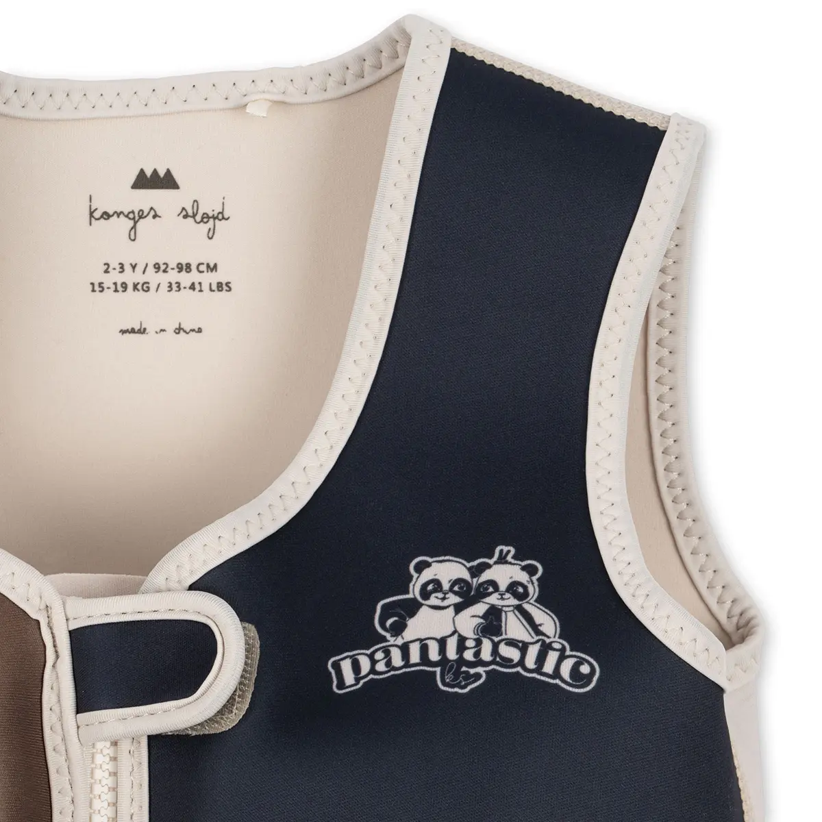Konges Sløjd Kinder-Schwimmweste „Panda“, Neopren, 1-2 Jahre – Bild 5