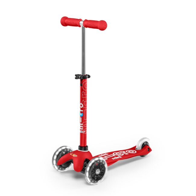 Micro Mobility mini micro deluxe LED „red“ 01