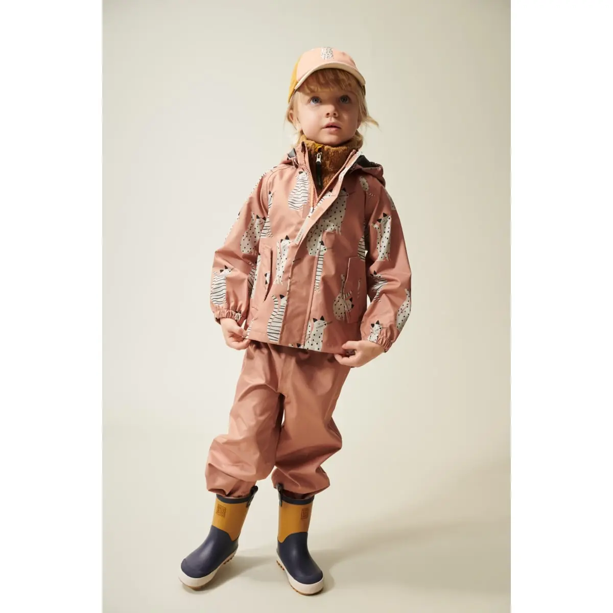 Liewood Softshell Regenjacke Pedia „Cat / Tuscany rose“, Gr. 134, 140 – Bild 5
