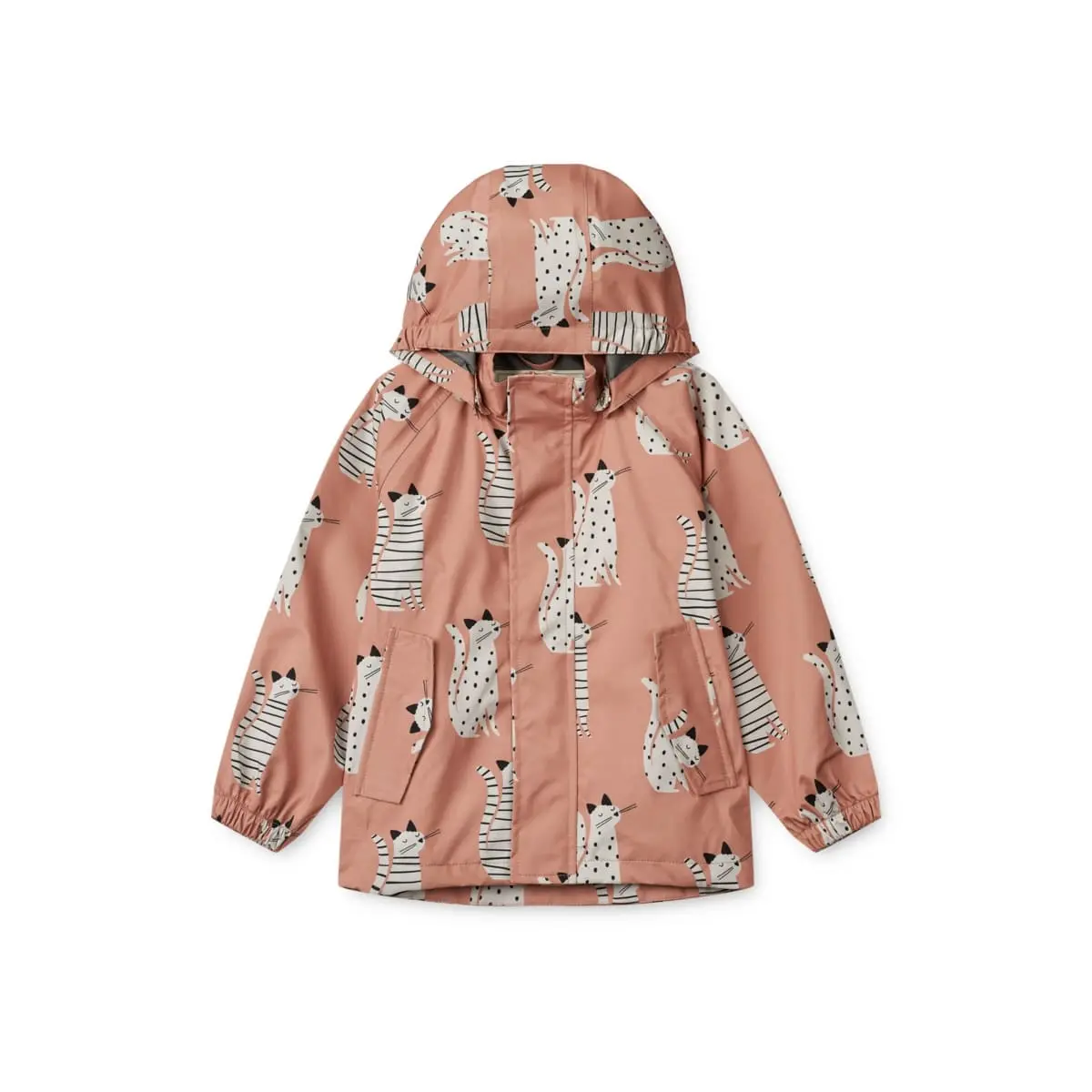 Liewood Softshell Regenjacke Pedia „Cat / Tuscany rose“