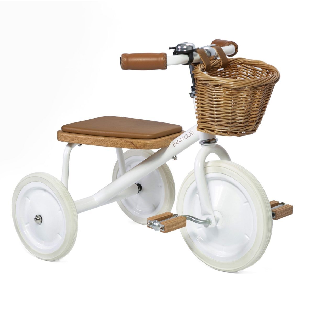 Banwood Trike „weiß“ : Kinder-Dreirad seitlich