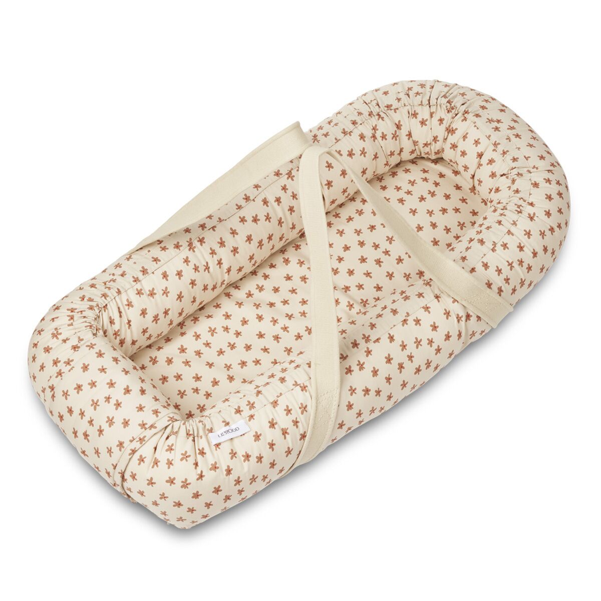 Liewood Gro Babylift : Babynest „Floral sea shell“, Bio-Baumwolle 01
