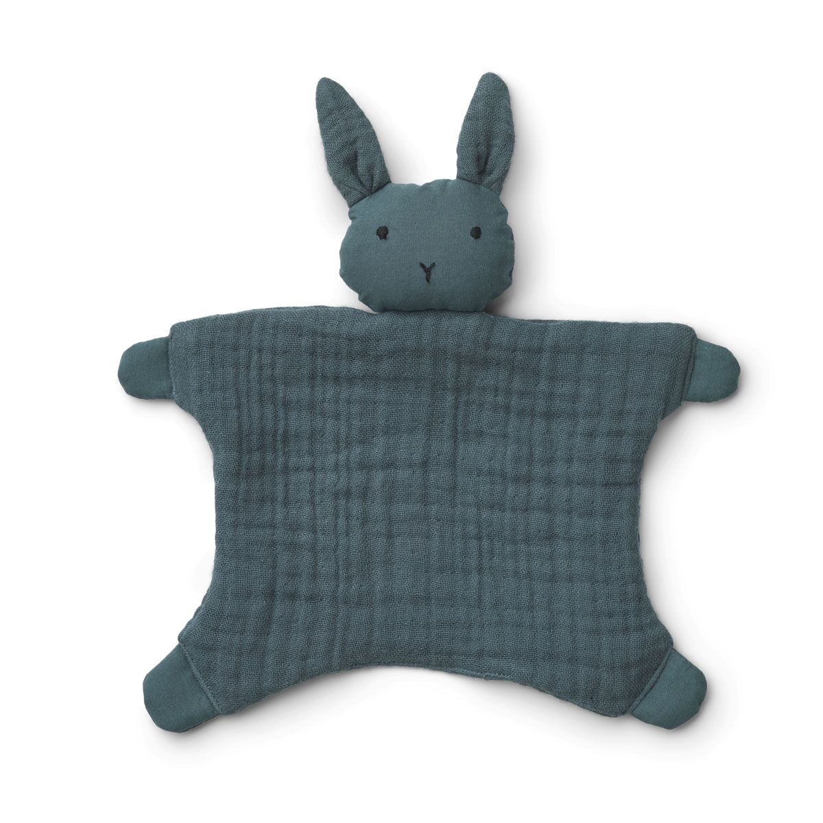 Liewood Amaya Musselin Kuscheltuch „Rabbit whale blue“, Kuschelteddy