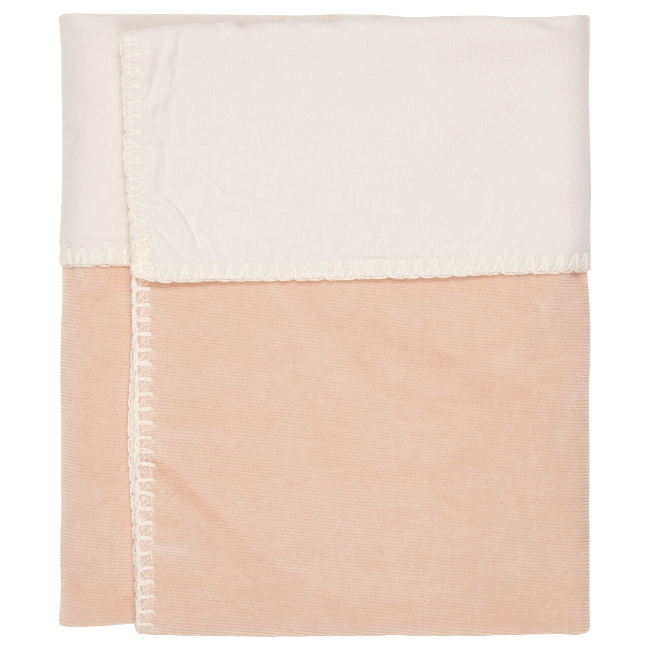koeka Babydecke Oddi Flanell „rosa salt“, 75x100cm – Bild 2
