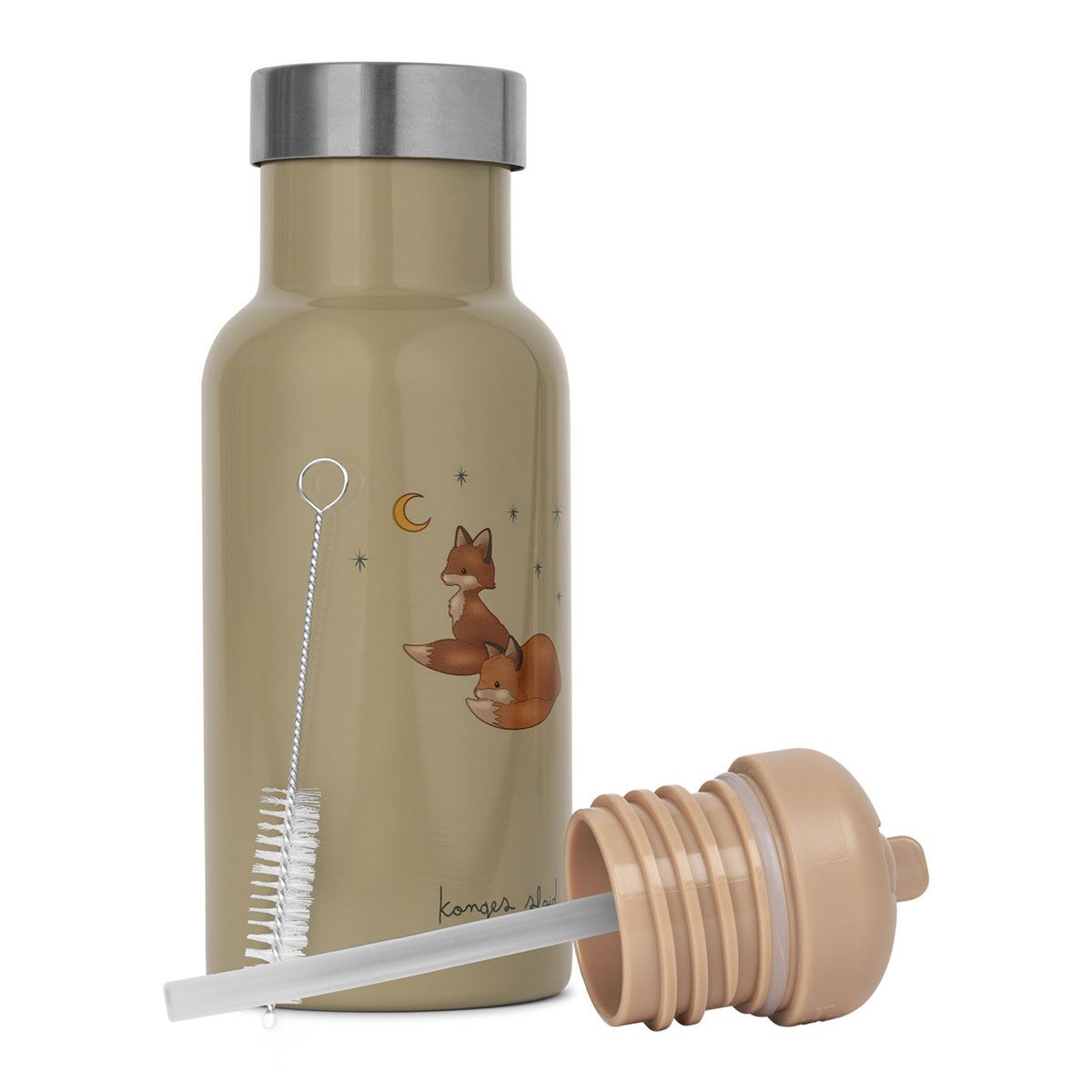 DELISTED Konges Sløjd Edelstahl-Trinkflasche „Foxie“ 350ml – Bild 2