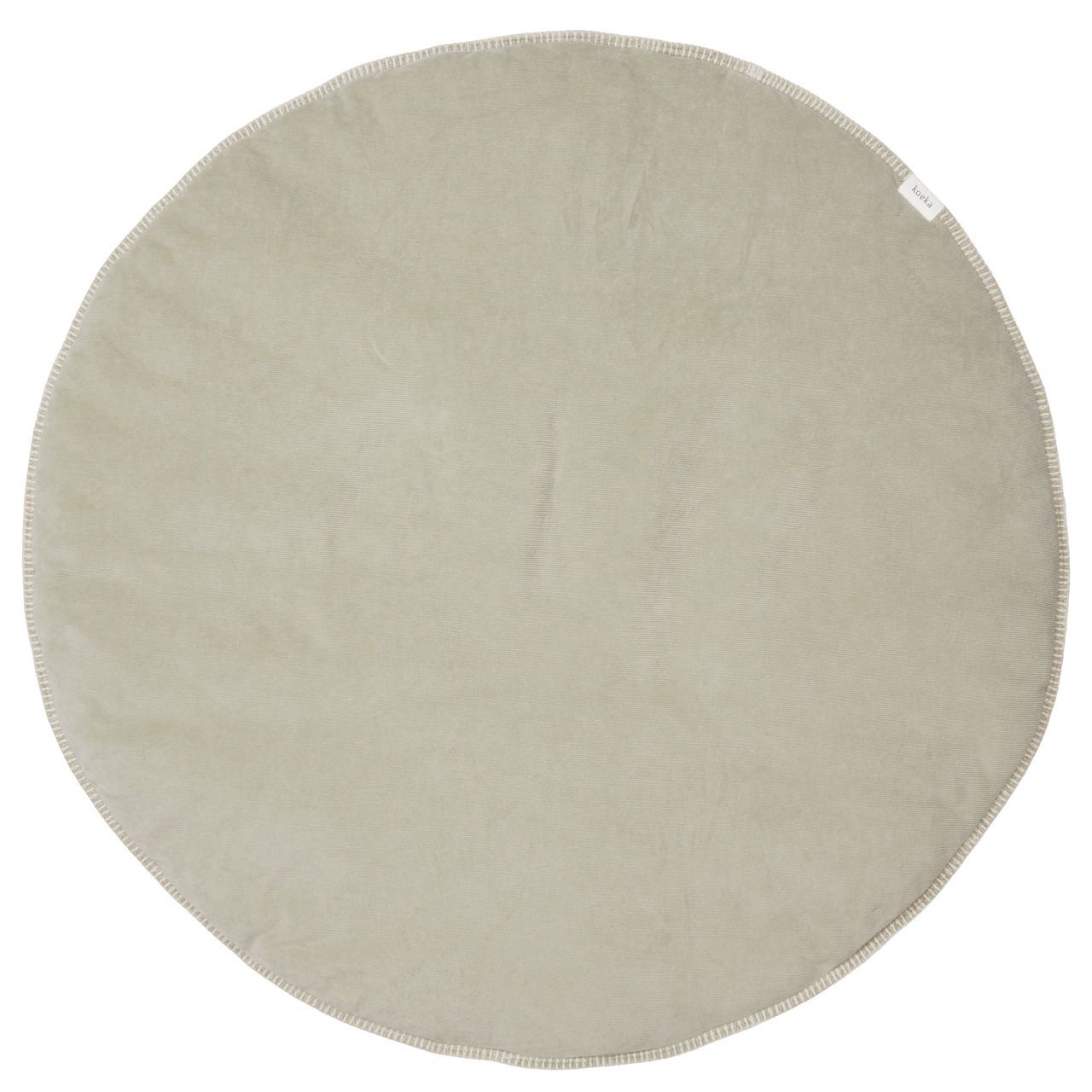 koeka runde Krabbeldecke Oddi „sage / warm white“ ø90cm – Bild 3