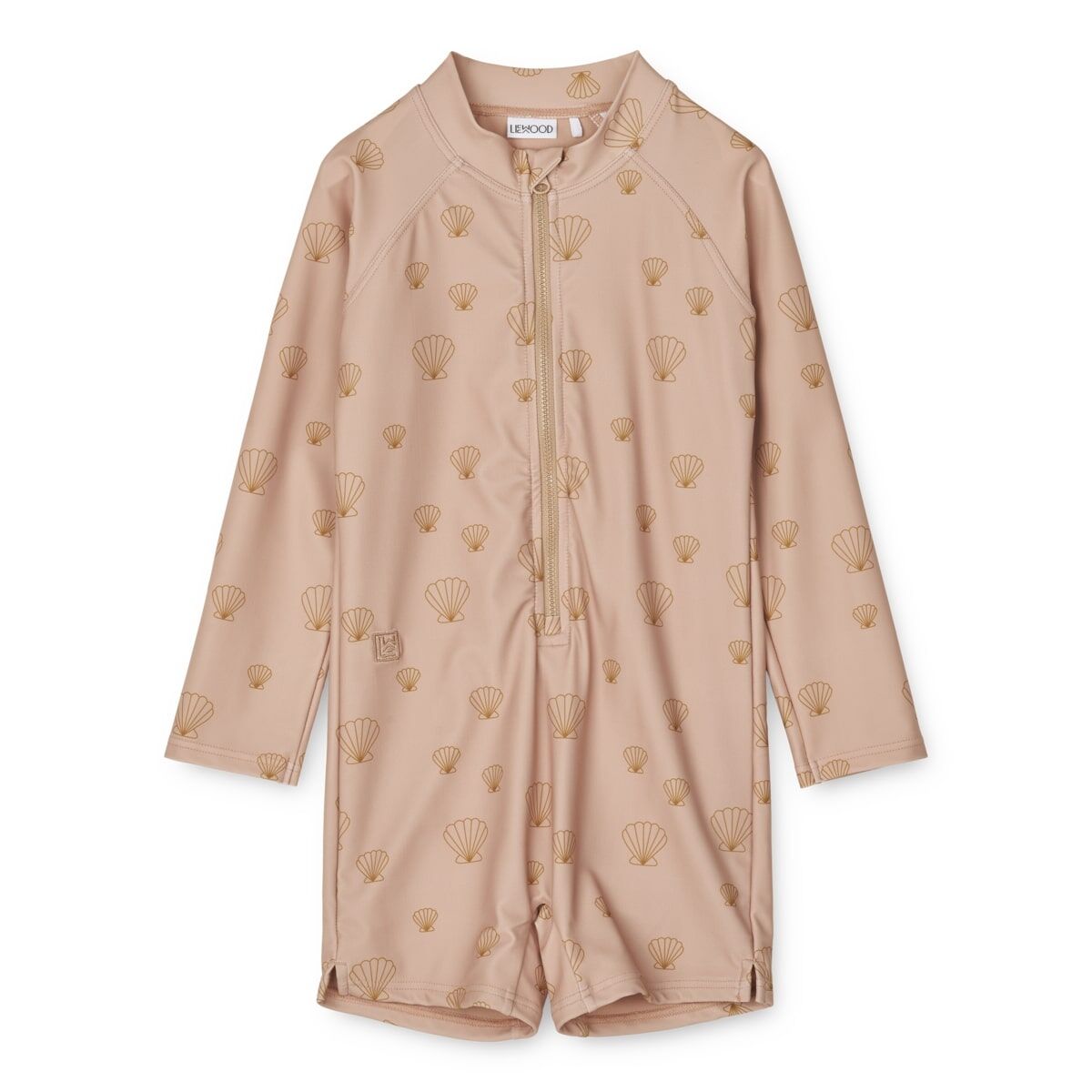 Liewood Schwimm-Jumpsuit Max „Sea shell / Pale tuscany“