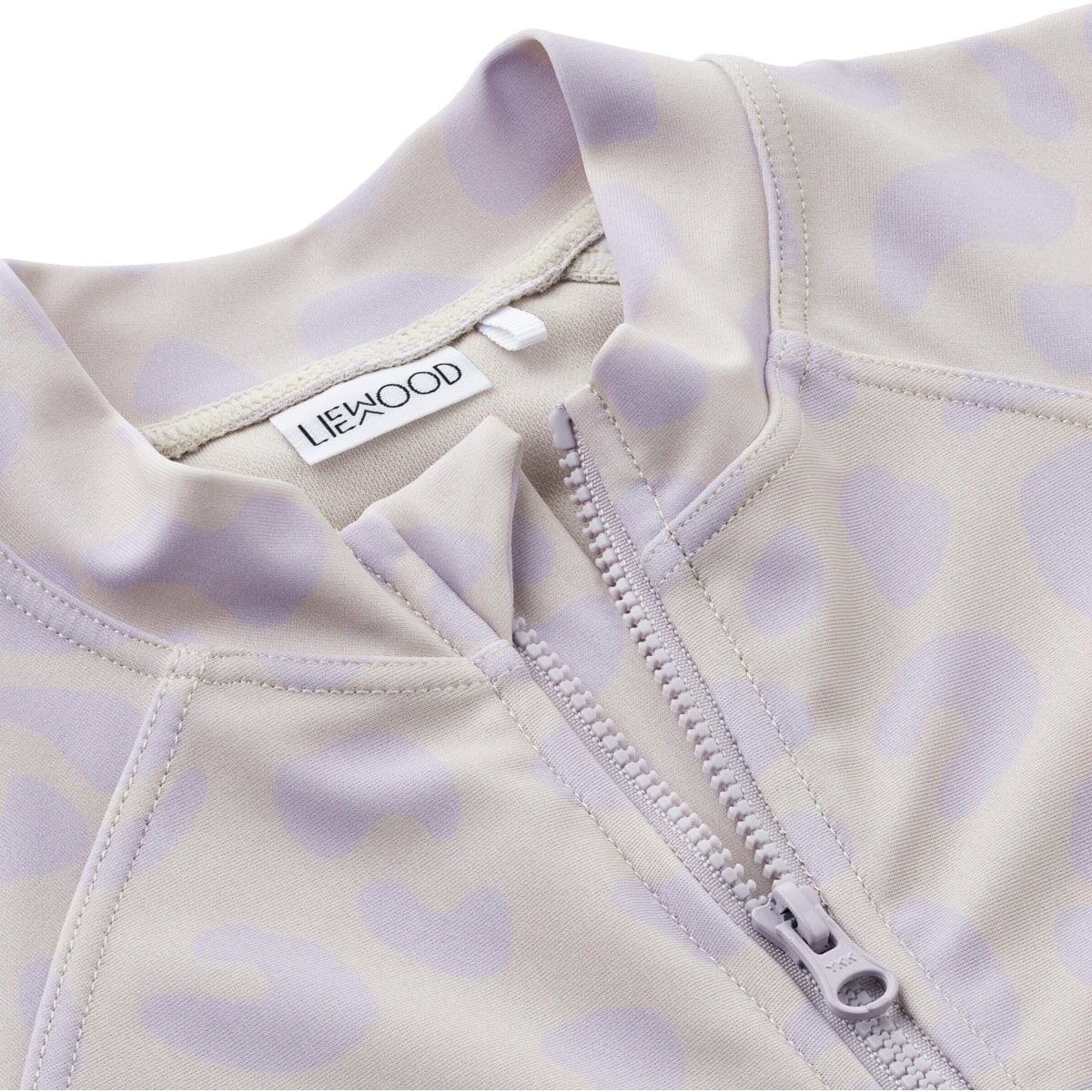 Liewood Max Langarm-Schwimm-Jumpsuit „Leo / Misty lilac“, UV 40+, Gr. 56, 62, 80 – Bild 3