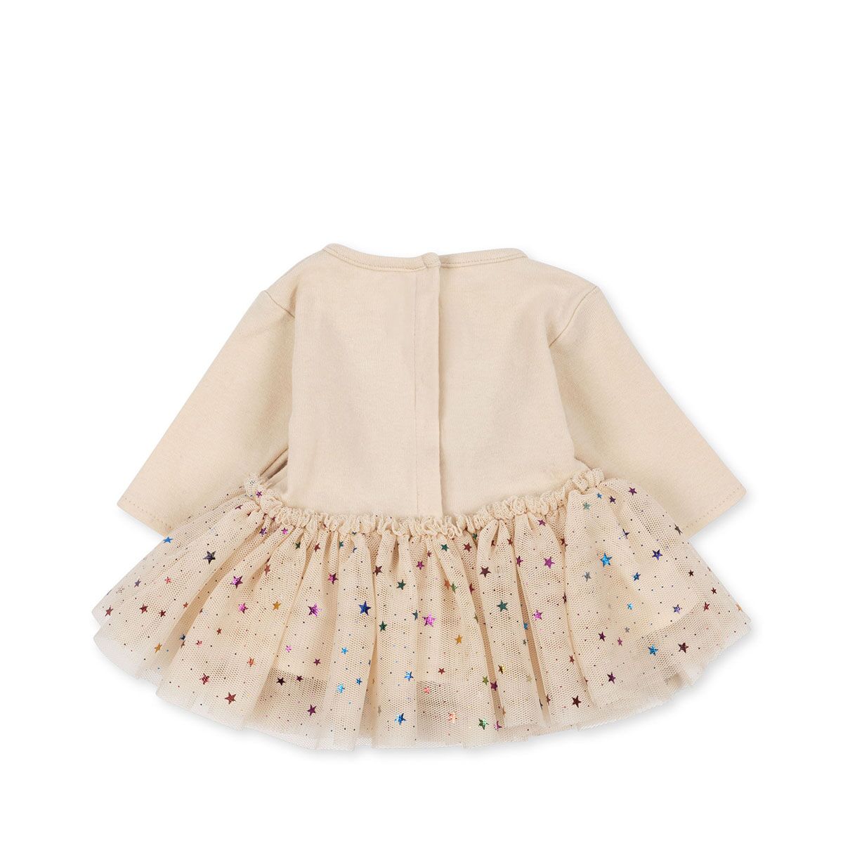 DELISTED Konges Sløjd Puppen-Ballerinakleid Fairy „Etoile multi / Brazilian sand“, H21cm – Bild 2