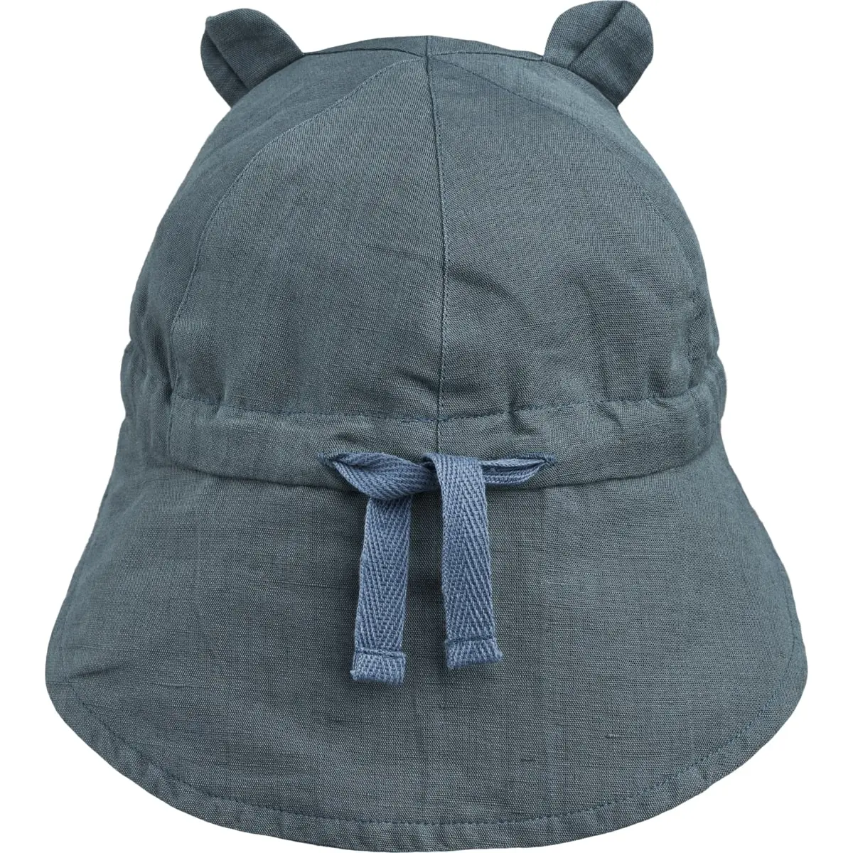Liewood Sonnenhut Gorm „Whale blue“, Leinen
