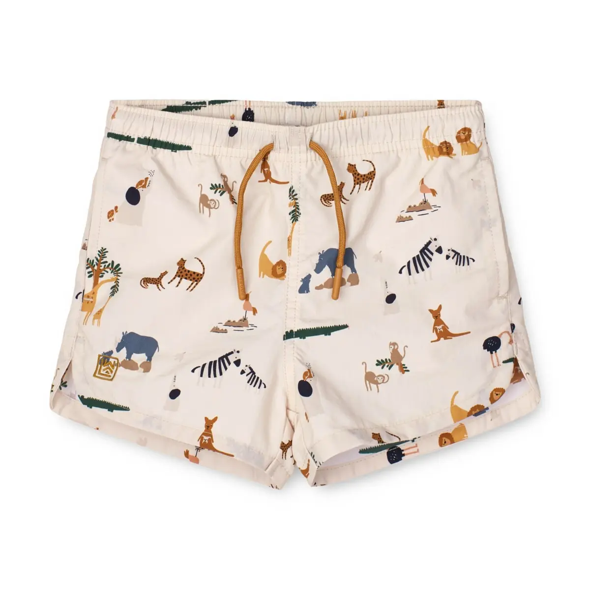 Liewood Aiden Kinder-Badeshorts „All together / Sandy“