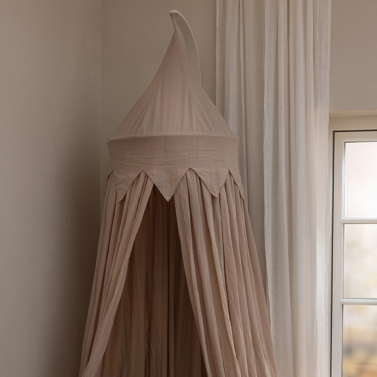 Sebra Star Baldachin „seabreeze beige“