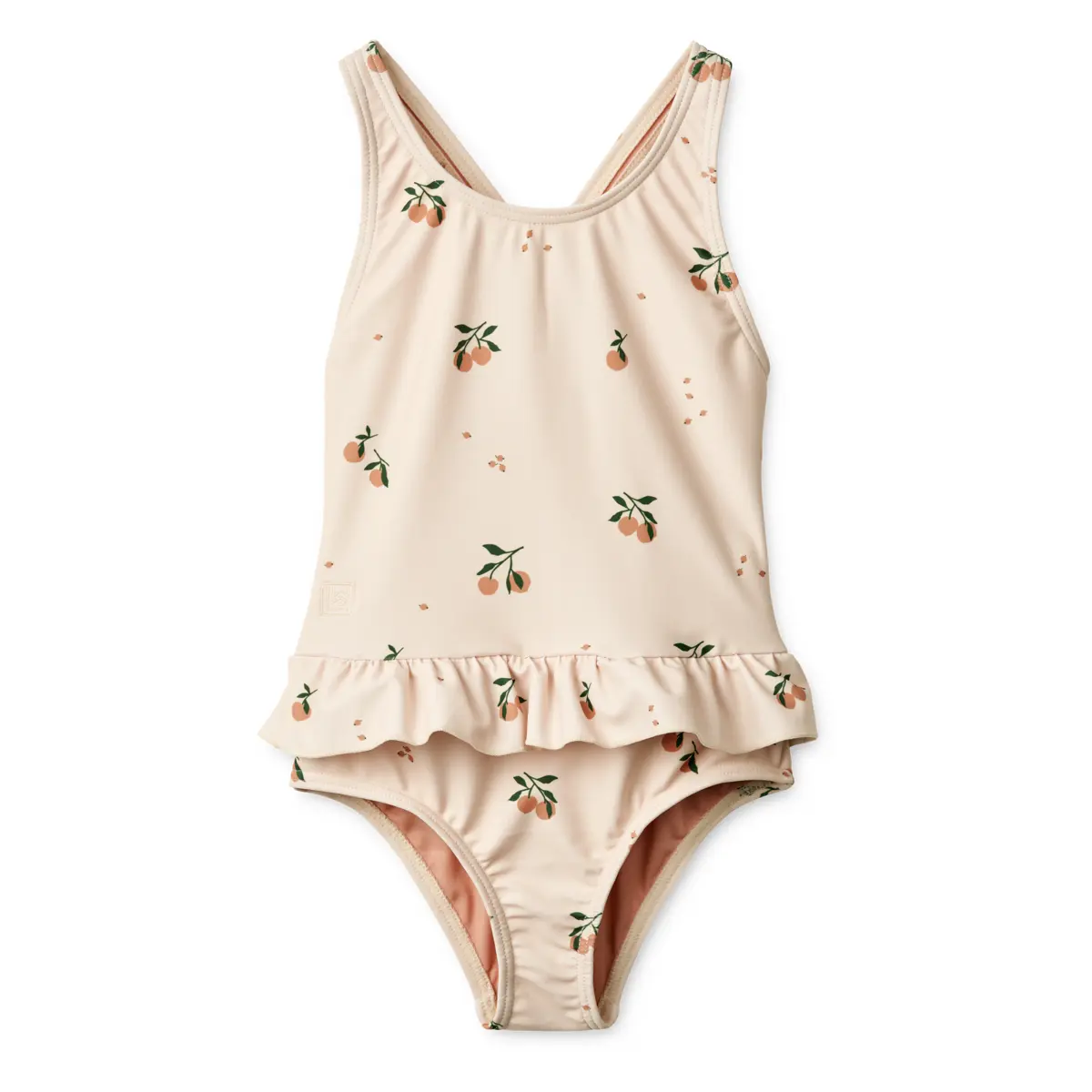 Liewood Kinder-Badeanzug Amara „Peach / Sea shell“