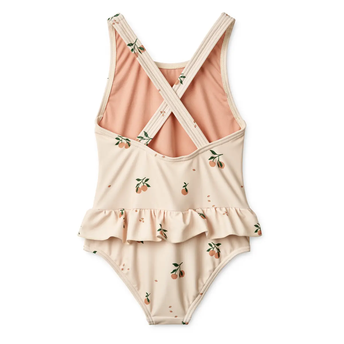 Liewood Kinder-Badeanzug Amara „Peach / Sea shell“